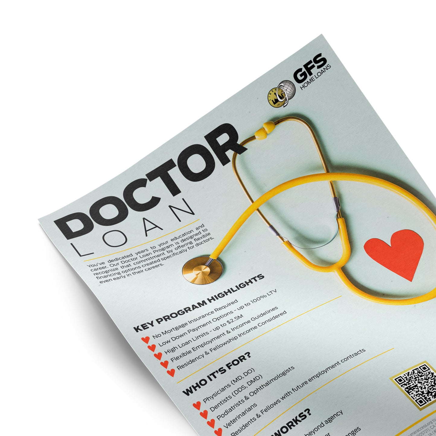 Print Flyer - Doctor Loan