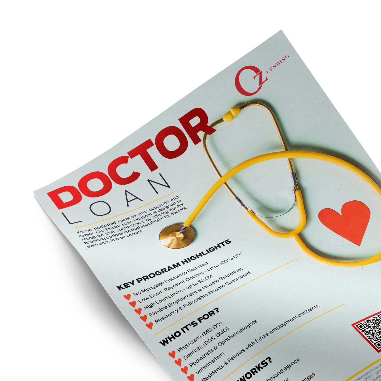Print Flyer - Doctor Loan