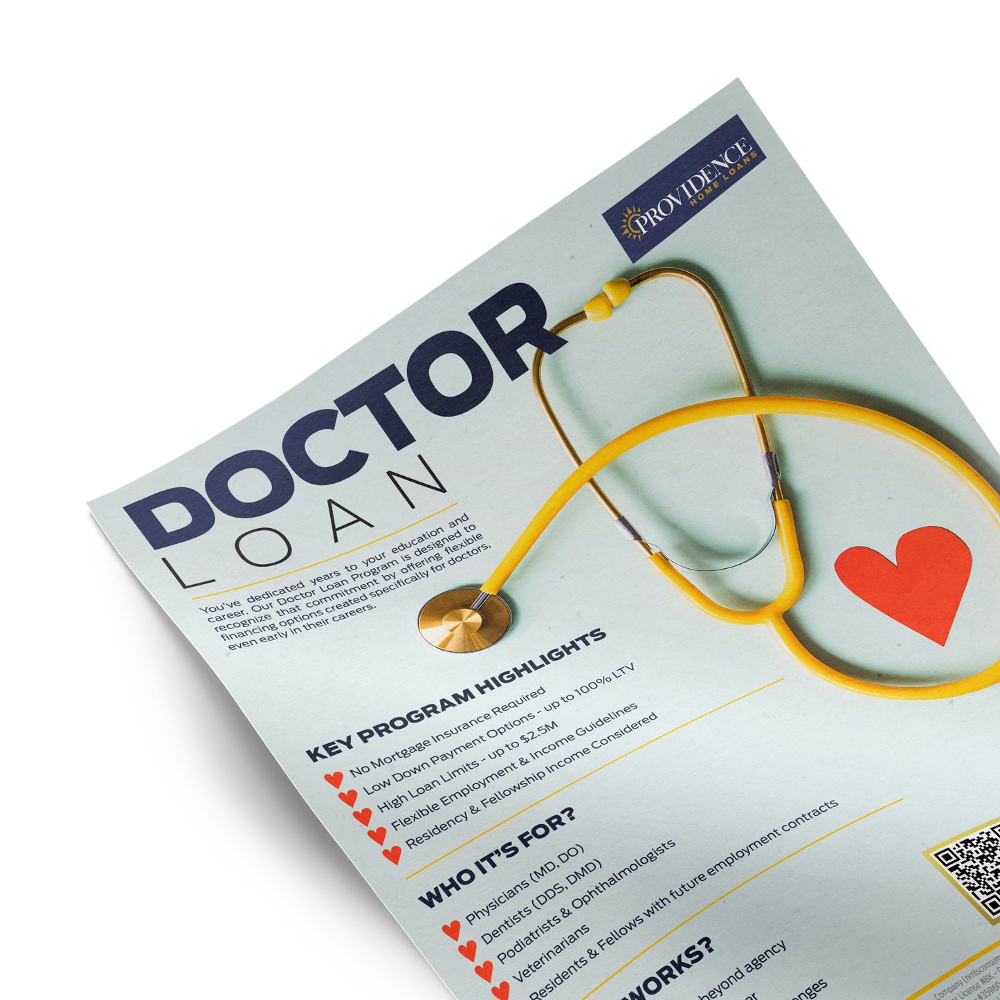 Print Flyer - Doctor Loan