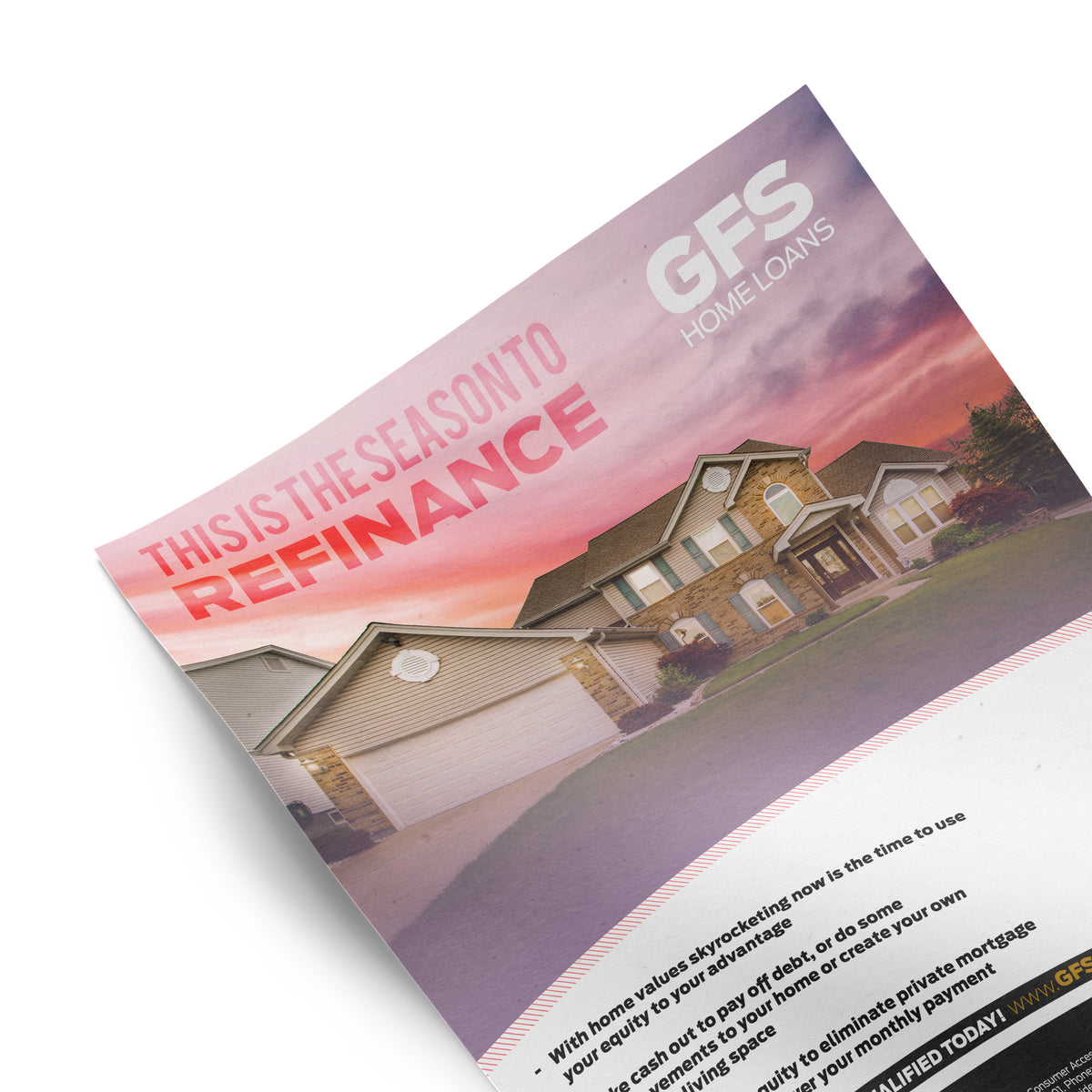 Sample Refinance Flyers Print Flyer - Refinance 2 – PRINT GFS