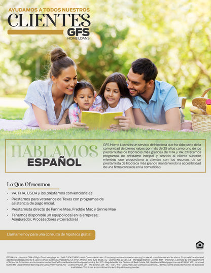 Print Flyer - Hablamos Español