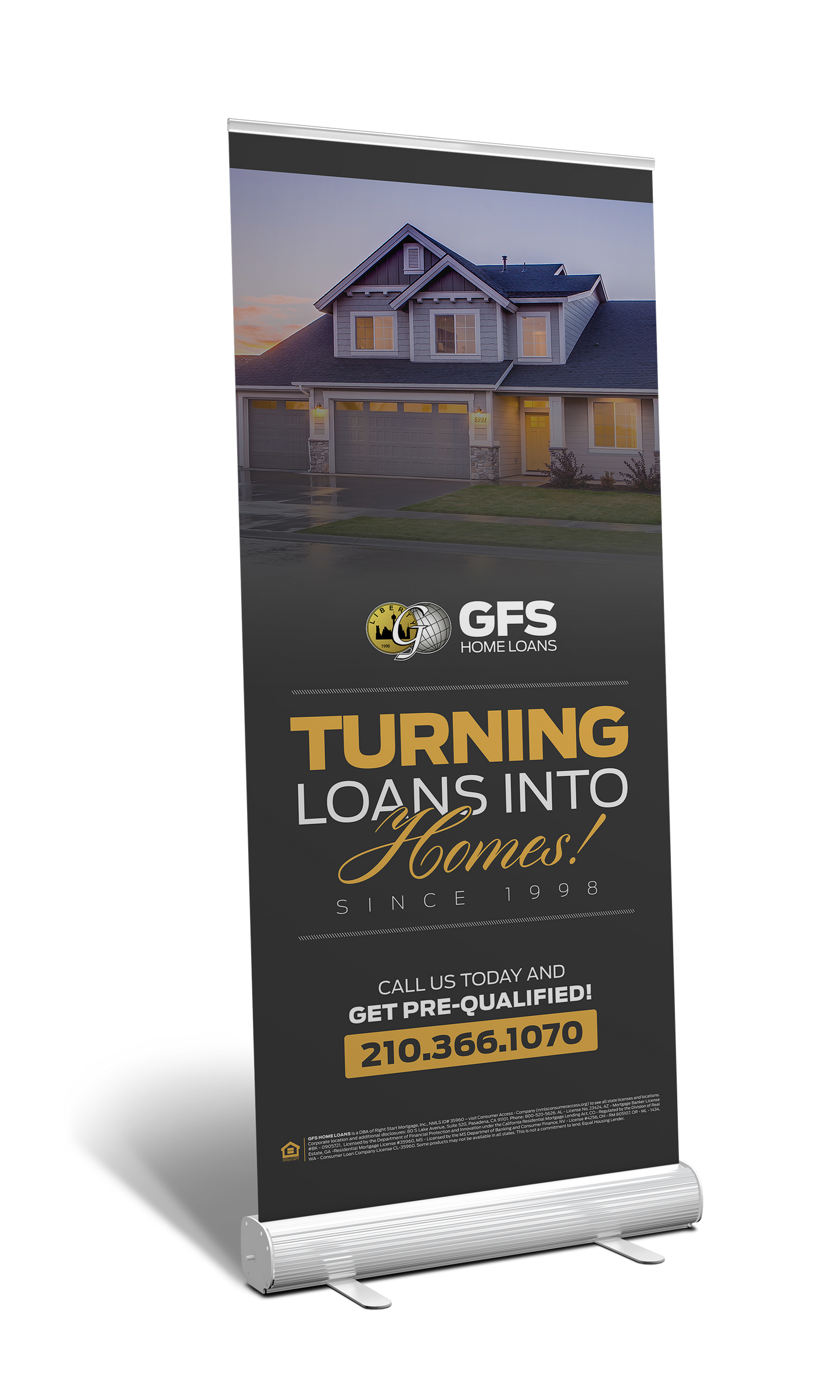 Banner - Turning Loans into Homes! Version #2