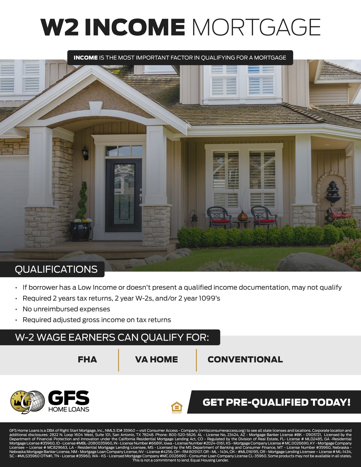 Free Download - W2 Income Mortgage